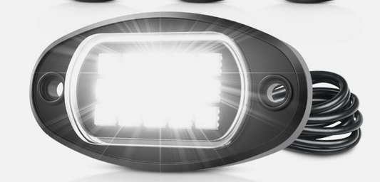 16 POD PURE WHITE ROCKLIGHTS